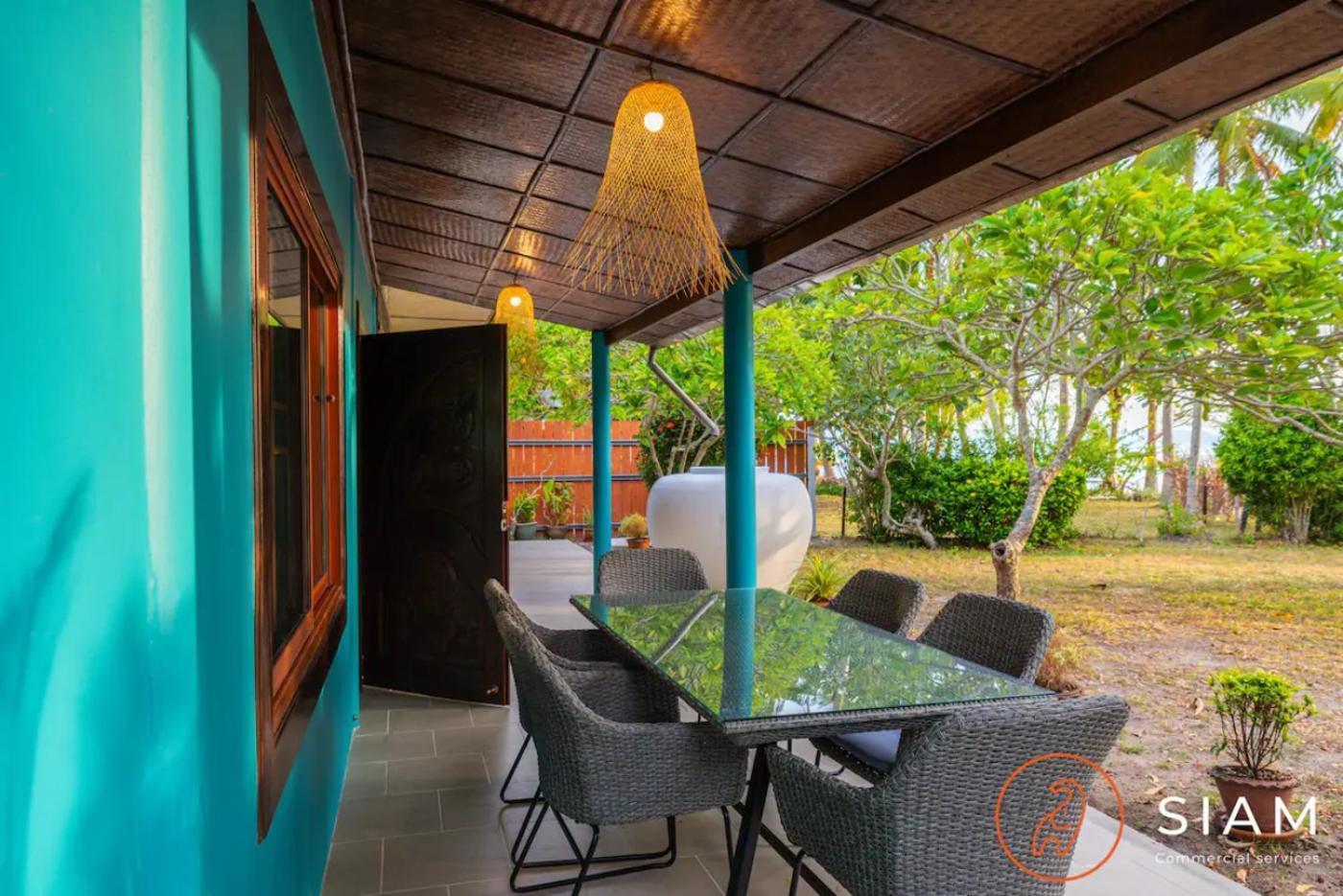 The Wooden Beach House 3Br - Sunset Beach Garden Taling Ngam Beach Exterior foto